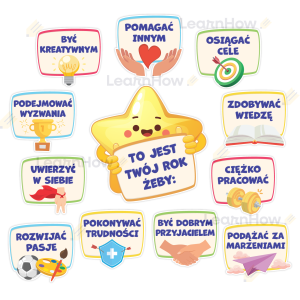 DEKORACJE KLASOWE - TO JEST TWÓJ ROK ŻEBY... (jednostronna)