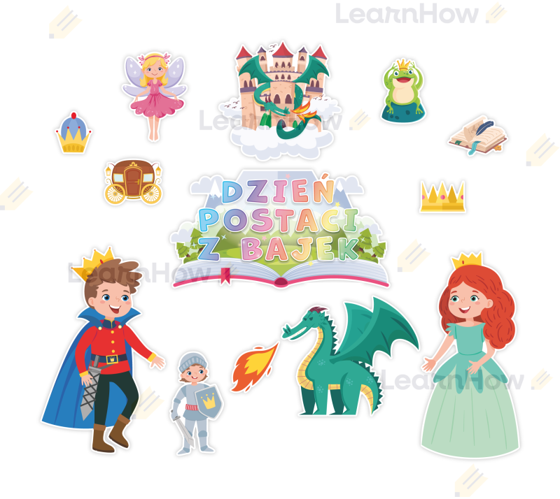 DEKORACJE OKOLICZNOSCIOWE - DZIEN POSTACI Z BAJEK 01 (13 szt., jednostronne) - LH-DO-PB01_min_01.png
