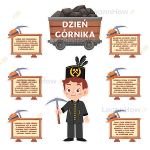 DEKORACJA OKOLICZNOŚCIOWA - DZIEŃ GÓRNIKA (BARBÓRKA)