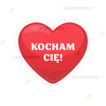 MAGNES UPOMINEK - WALENTYNKI SERCE KOCHAM CIĘ