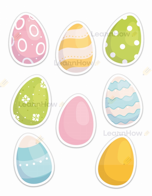 Ozdoba pisanki jednostronne dekoracja