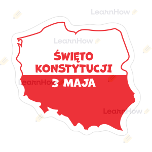MAGNES PATRIOTYCZNY - ŚWIĘTO KONSTYTUCJI 3 MAJA (MAPA)