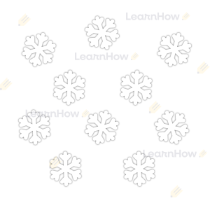 DEKORACJE ZIMOWE - PŁATKI ŚNIEGU - ŚNIEŻYNKI MAŁE