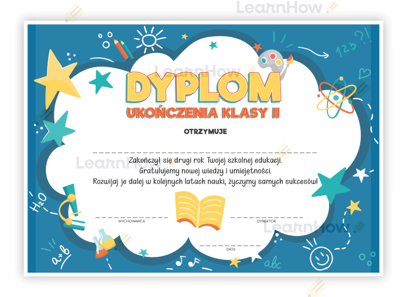 Dyplom ukończenia klasy II 2 drugiej koniec roku szkolnego.png
