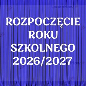 DEKORACJA SZKOLNA - ROZPOCZĘCIE ROKU SZKOLNEGO 2026/27