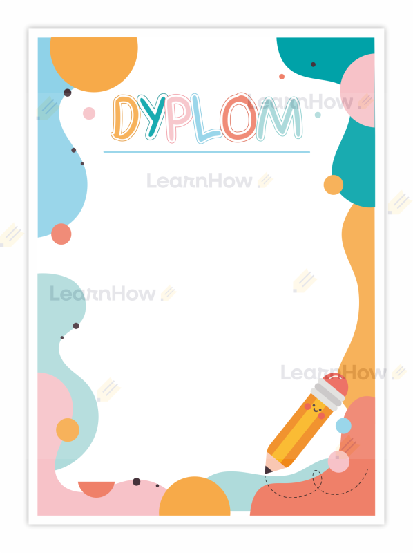 Dyplom uniwersalny, szkolne dyplomy, pusty dyplom.png