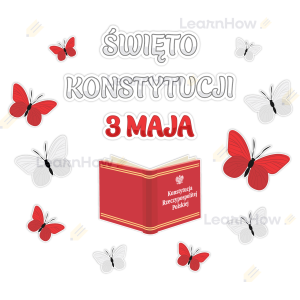 DEKORACJA PATRIOTYCZNA - ŚWIĘTO KONSTYTUCJI 3 MAJA