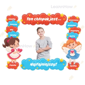 DEKORACJA FOTORAMKA FOTOBUDKA DO ZDJĘĆ - DZIEŃ CHŁOPAKA