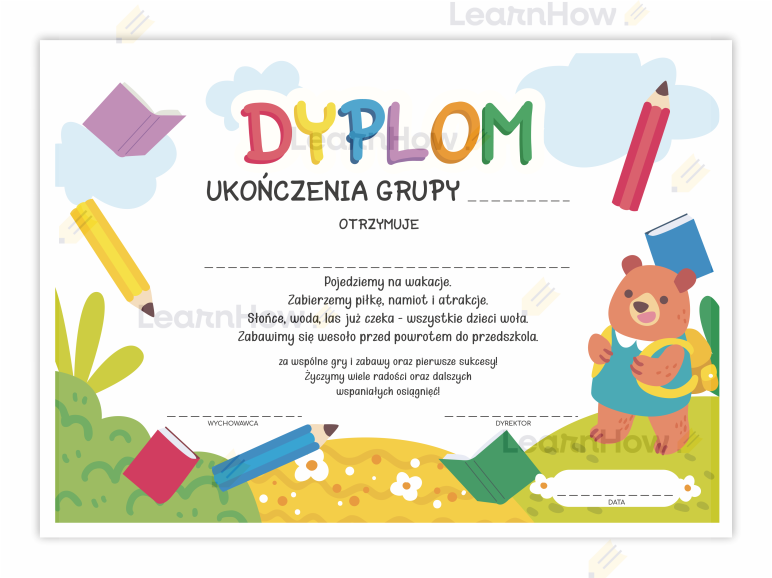 Dyplom ukończenia grupy w przedszkolu - do uzupełniania, przedszkolne dyplomy.png