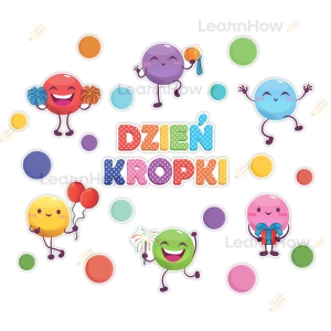 DEKORACJA OKOLICZNOŚCIOWA - DZIEŃ KROPKI - WESOŁE KROPKI