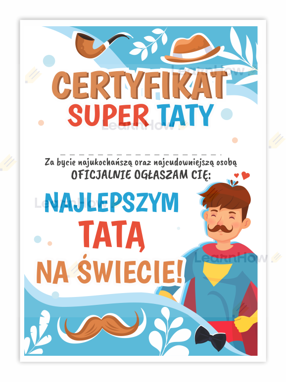 CERTYFIKAT SUPER TATY - DZIEŃ OJCA DZIEŃ TATY.png