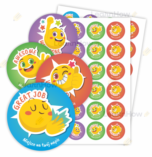 Naklejki w języku angielskim motywacyjne, naklejki emotki, buźki.png