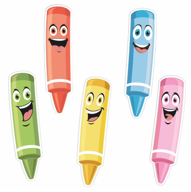 DEKORACJA KREDKI, dekoracje przedszkolne, kredki, dzień kredki, wesołe kredki, kolorowe kredki