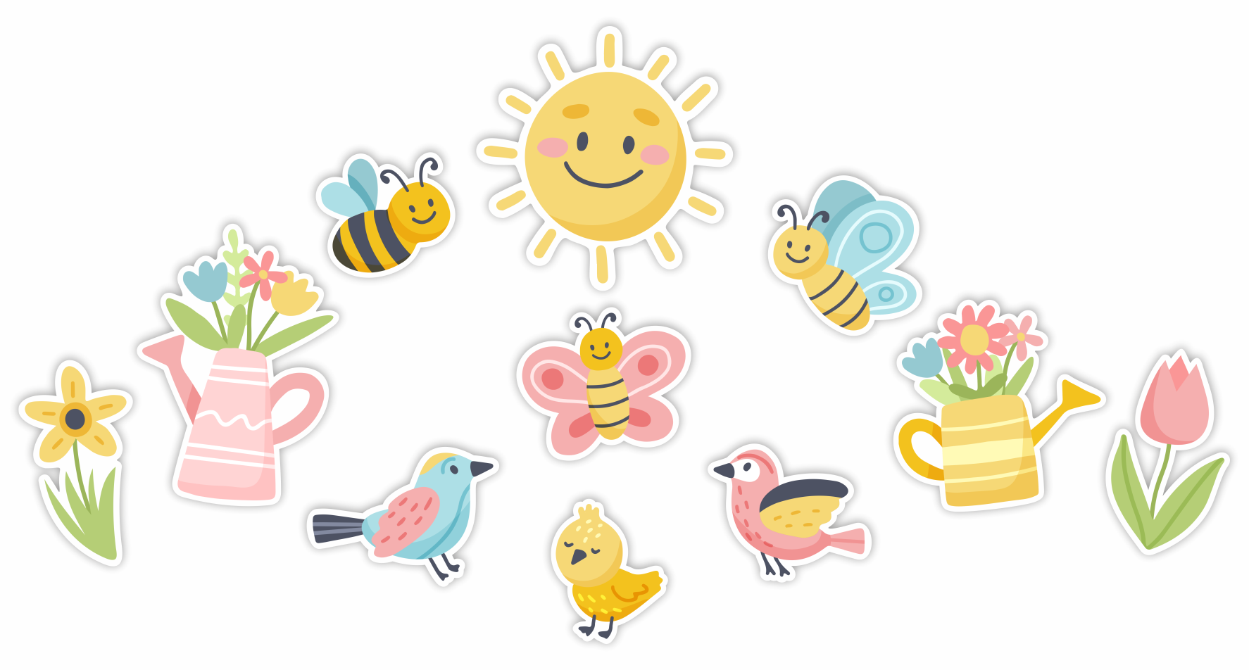 Dekoracja wiosenna, wiosna, dekoracje do żłobka, dekoracje do przedszkola, do szkoły,