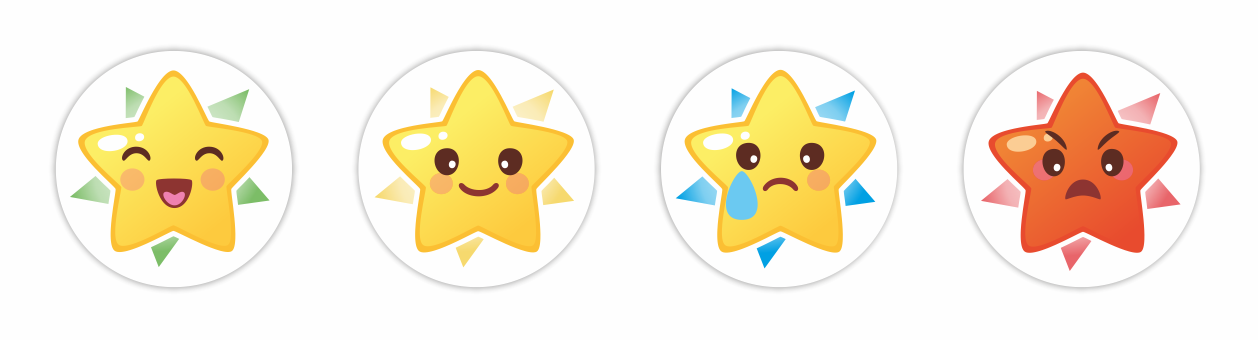 Naklejki motywacyjne, emocji, naklejki szkolne przedszkolne, wczesnoszkolne ocenianie, naklejki oceny, naklejki nastroje, emocje