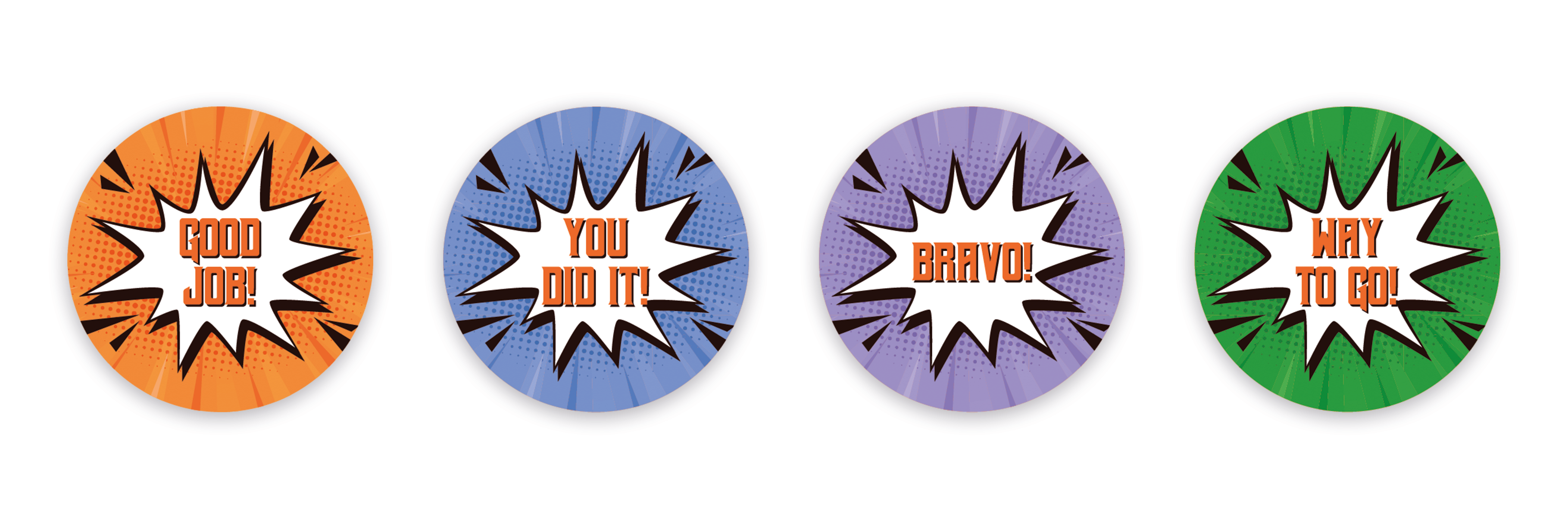 Naklejki motywacyjne po angielsku, nauka języka angielskiego, angielskie buźki, własny napis