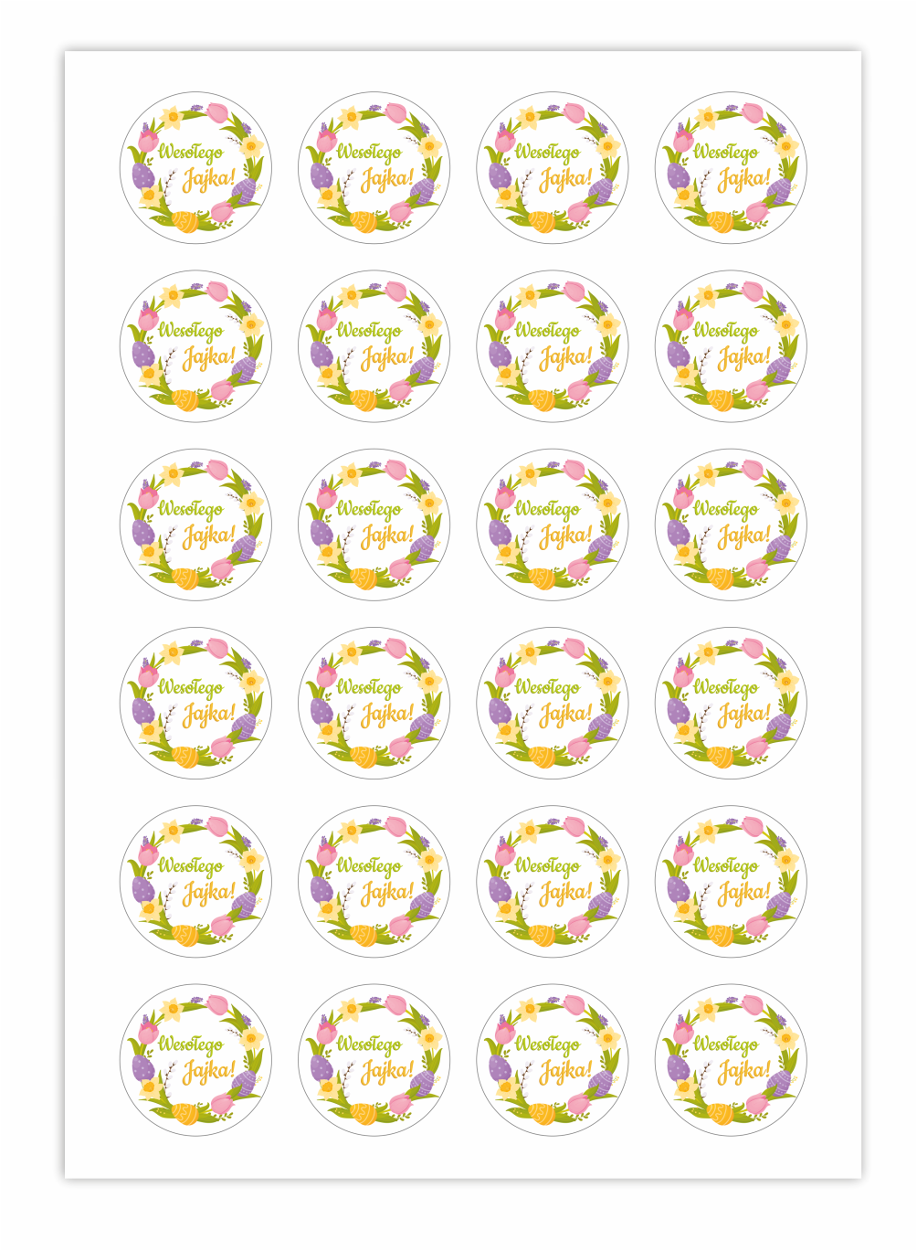 Naklejki świąteczne Wesołych Świąt, naklejki na prezenty