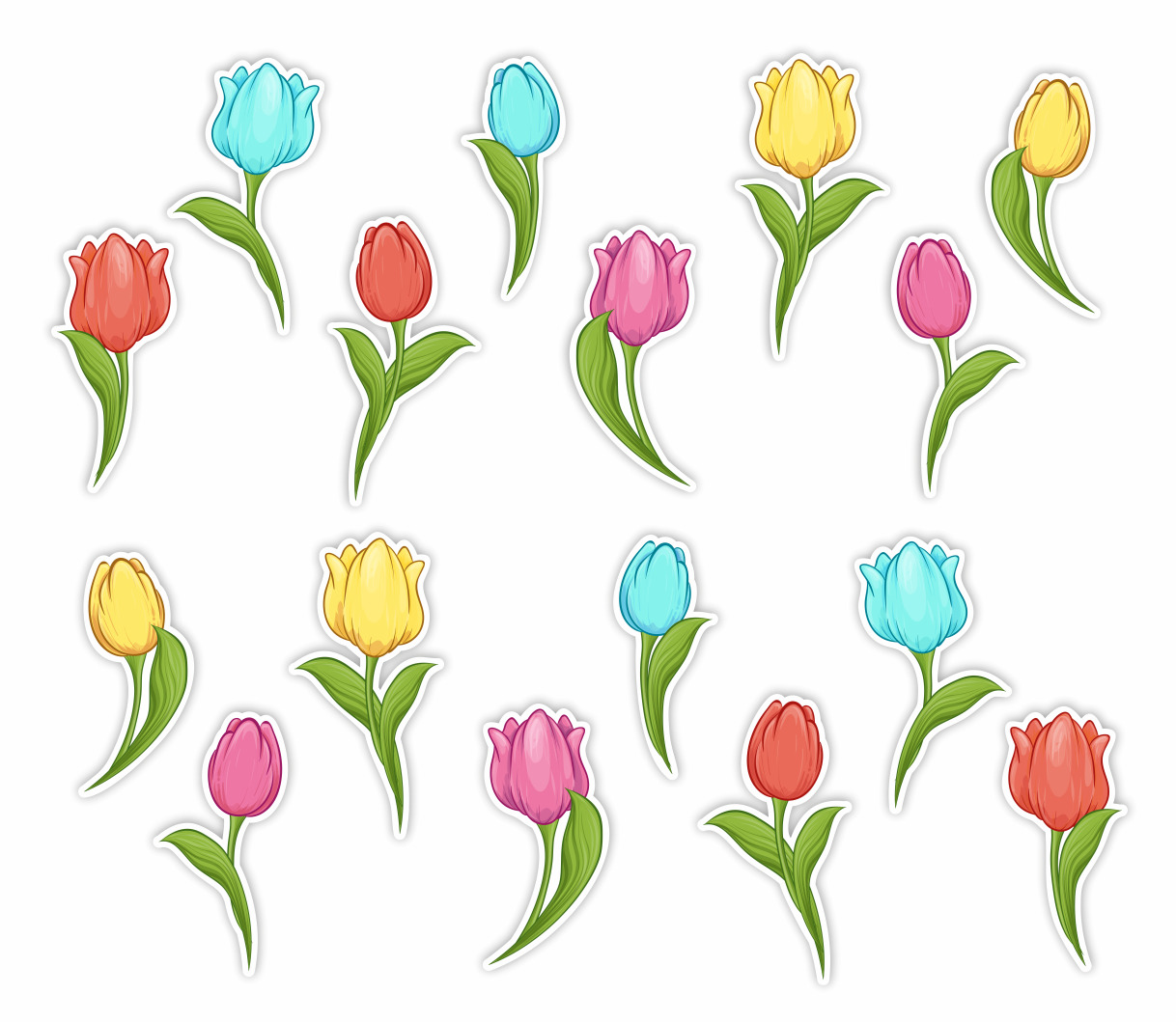 Dekoracja kwiatki, dekoracje do żłobka, dekoracje do przedszkola, do szkoły, kwiatki w doniczce, kwiatki doniczkowe, ozdoba kwiatki